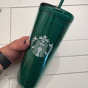 Starbucks exclusive 2024 “Green Apron” employee edition Tumblr with lid & straw